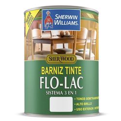 Barniz Tinte Flo-Lac Brillante Caoba 1/4 Gal - Sherwin Williams
