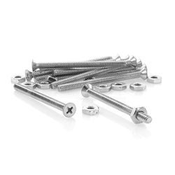 Tornillo Estufa C/Plana 3/16 X 2 Ó Set 12 Unidades