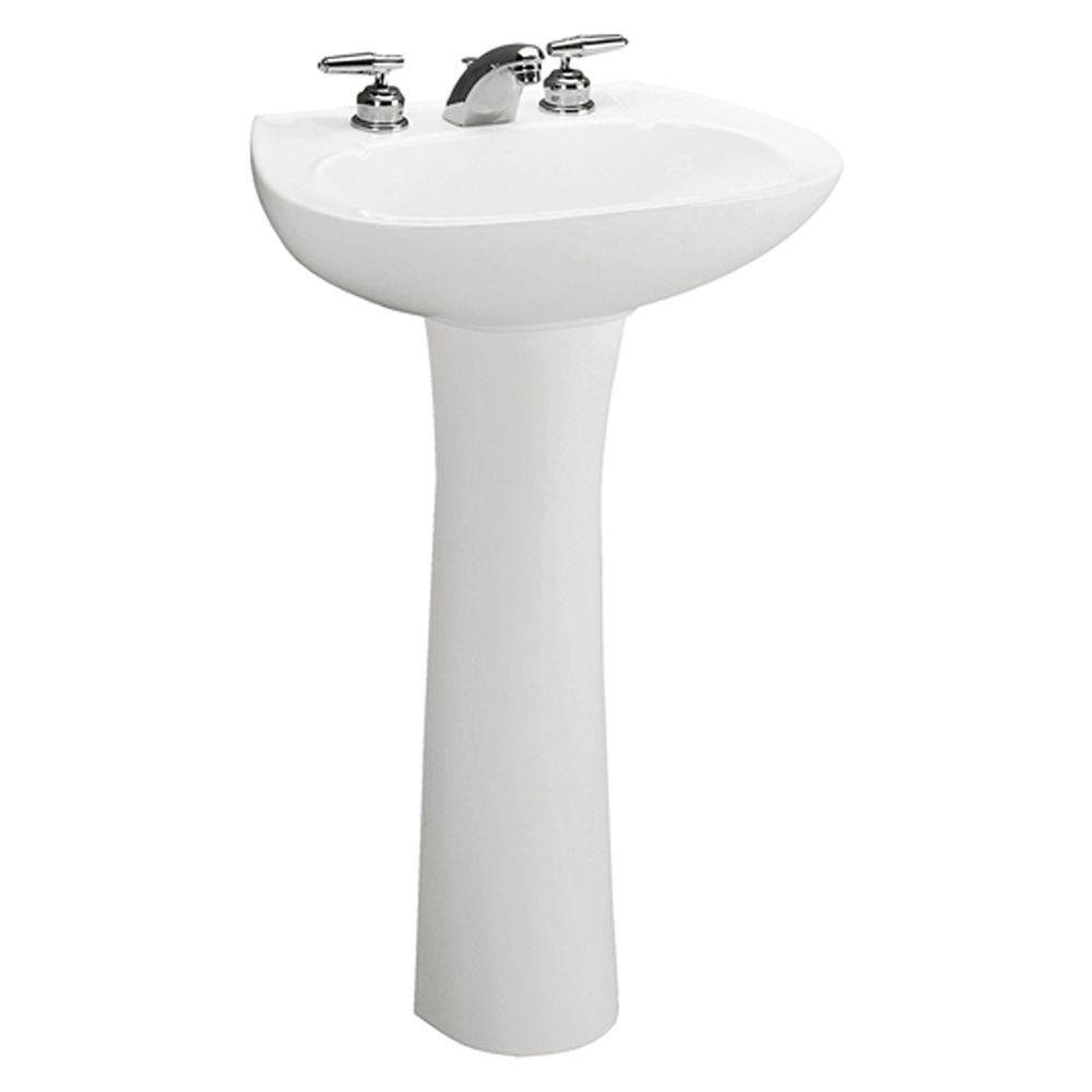 Lavamanos con Pedestal Máximo Blanco