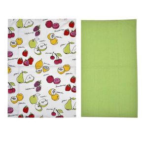 Set De 2 Toallas De Cocina Frutas - Viva