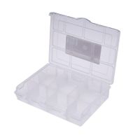 Caja Organizadora 8 Plg 10 Div Transparente - Ace