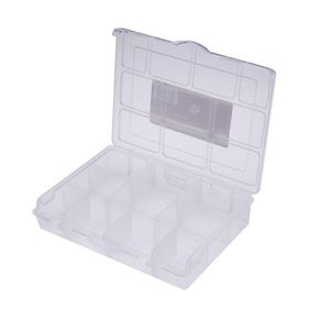 Caja Organizadora 8 Plg 10 Div Transparente - Ace