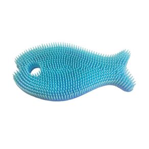 Cepillo Para Baño Del Bebé Pez Silicón - Innobaby Varios Colores
