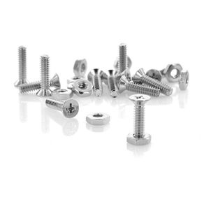 Tornillo Estufa C/Plana 3/16 X Ñ Set 12 Unidades