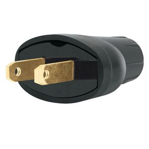 Espiga 125V 15A Hule Negro - Volteck