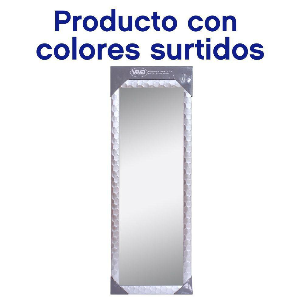 Espejo de Puerta 96 x 36 cm Rectangular Colores Surtidos