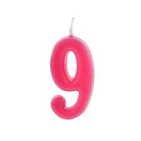 Vela Cumpleaños No. 9 - Sweet Creations