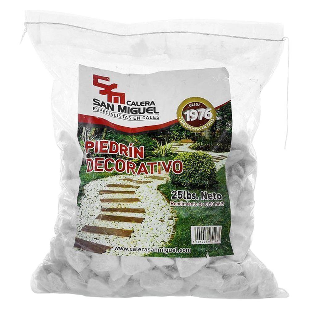 Cubresuelos de Piedra Blanca Mediana