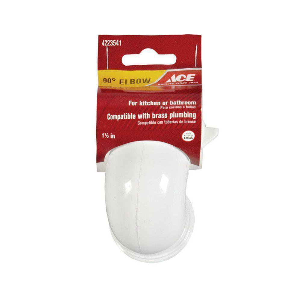 Codo Sifón 1 1/2 Plg Plástico