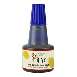 Tinta Azul Para Almohadilla - Sina Fina