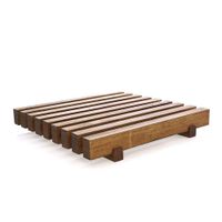 Base 13" Madera Blanco