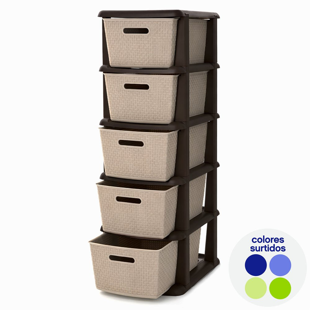 Gavetero Organízate No.2 - Varios Colores Beige