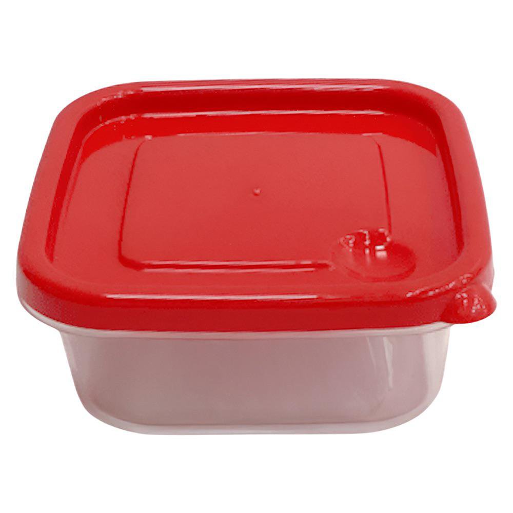 Sandwichera de Plástico con Tapa 7 Oz - Varios Colores Rojo