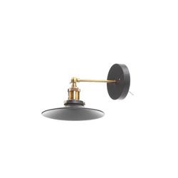 Lámpara Pared Negro 1Lt E27 60W - Ike Lite