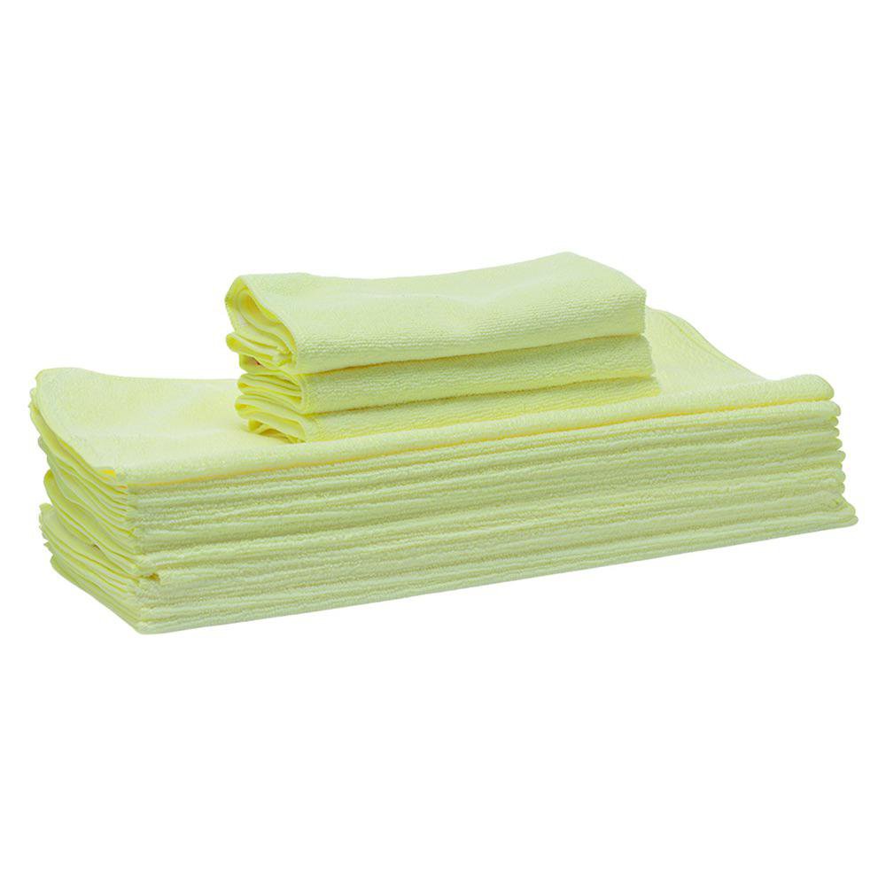 Toallas para Secado de Auto de Microfibra en Set de 20