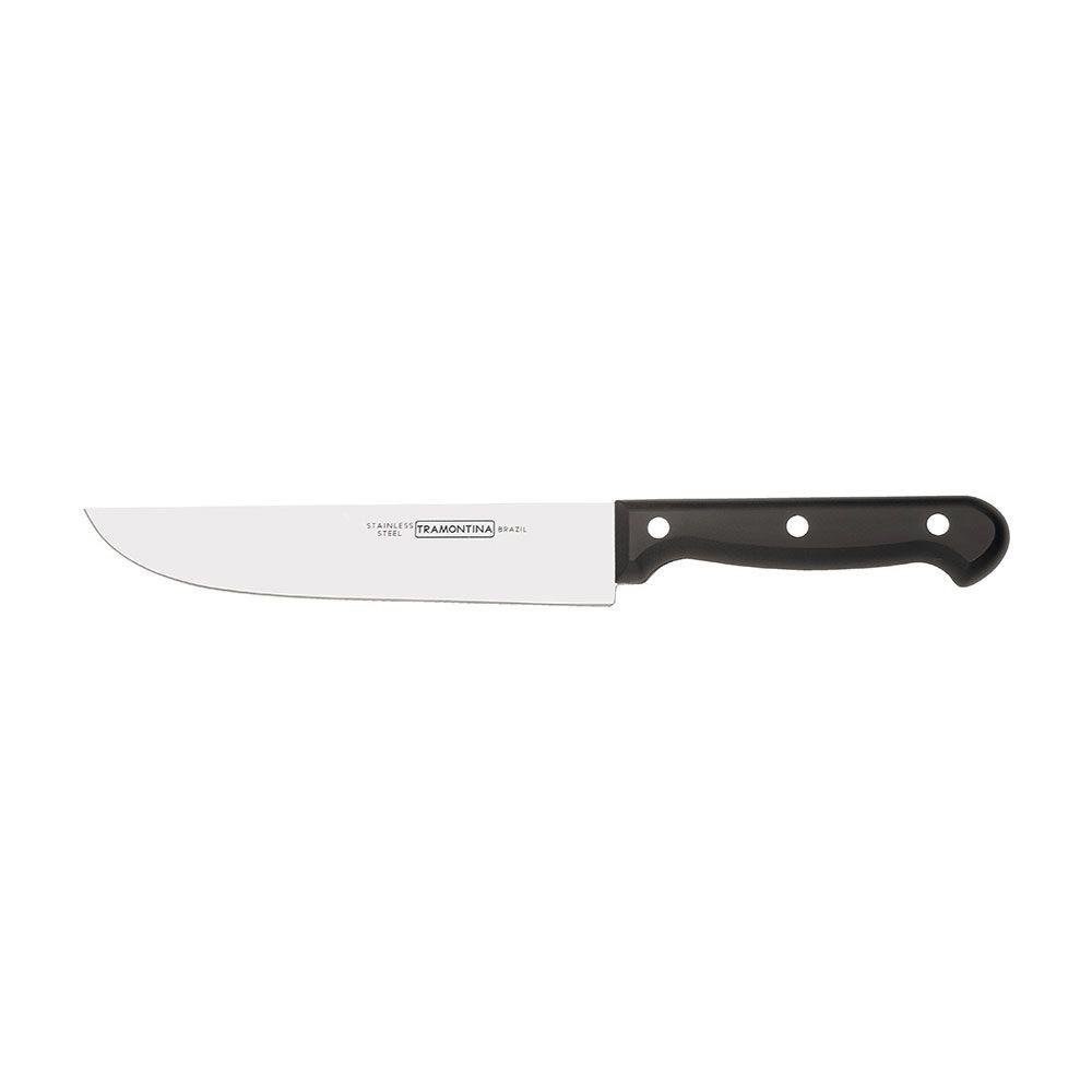 Cuchillo Ultracorte 6 Plg con Hoja de Acero Inoxidable y Mango Color Negro