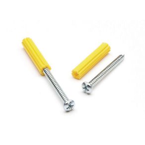 Set De Tornillos Con Tarugo - Rinho