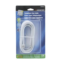 Cable De Teléfono De 4 Conductores De 45 Metros - Monster