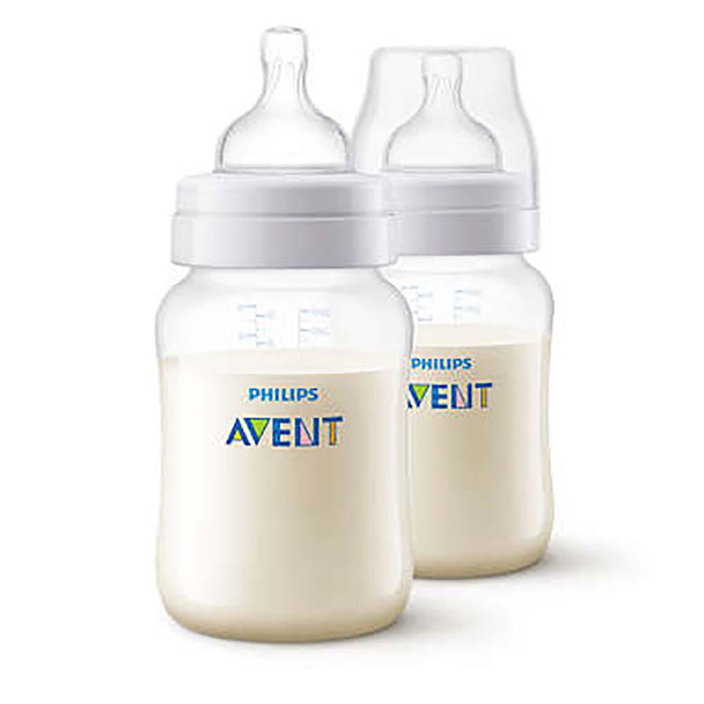 Biberón Classic Pluz 2 Pzas 9 Oz - Avent Varios Colores Transparente