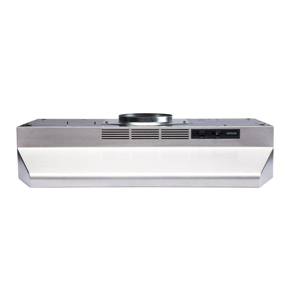 Campana de Cocina Extractora Empotrable de 30 plg de Acero Inoxidable