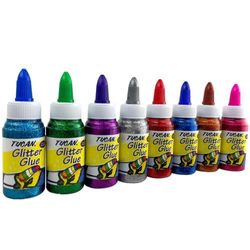 Goma Con Brillantina 60 Ml - Tucan Varios Colores