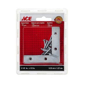 Esquinera Plana 2-1/2 X1/2 Zinc - Ace