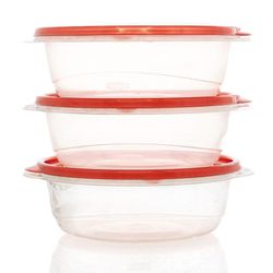 Set De 3 Contenedores Redondos - Rubbermaid