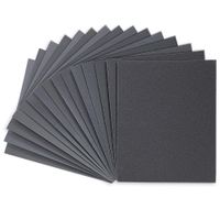 Lija De Agua Grano 500 Color Negro - Truper