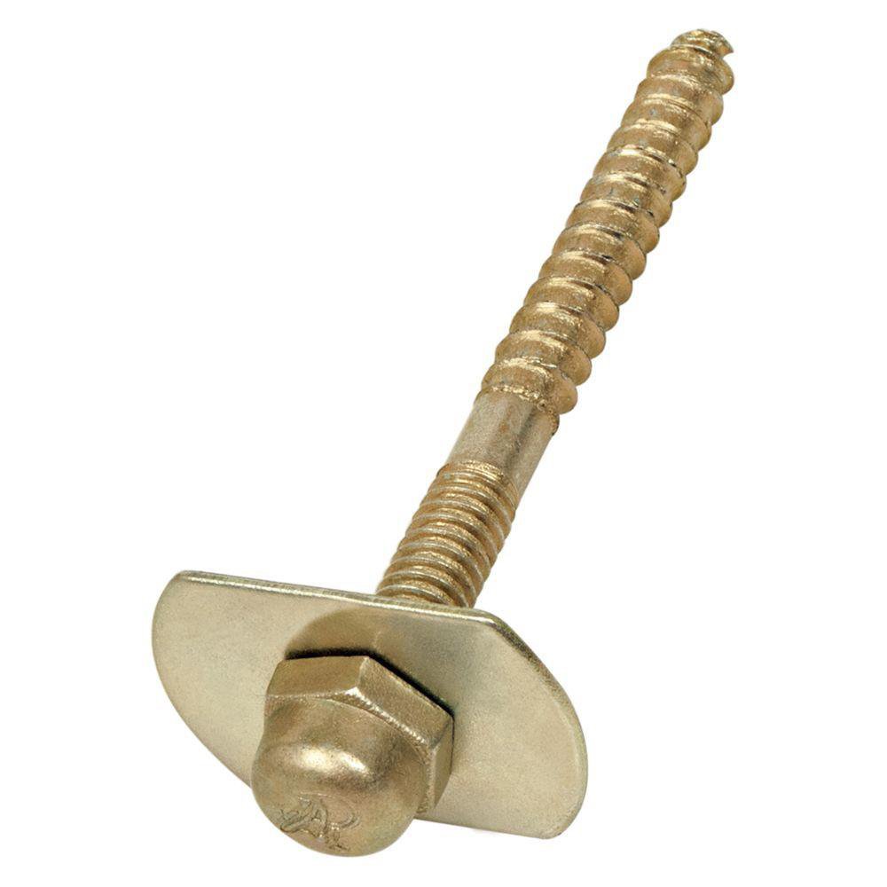 Tornillo para Inodoro al Piso 1/4 x 2 1/2 Plg de Acero