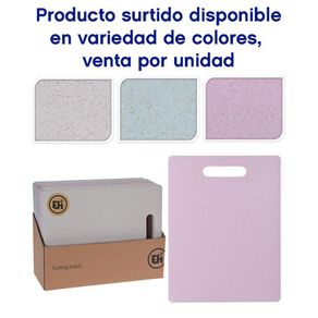 Tabla Para Cortar De Fibra 22x28 Cm Colores Surtidos - Koopman