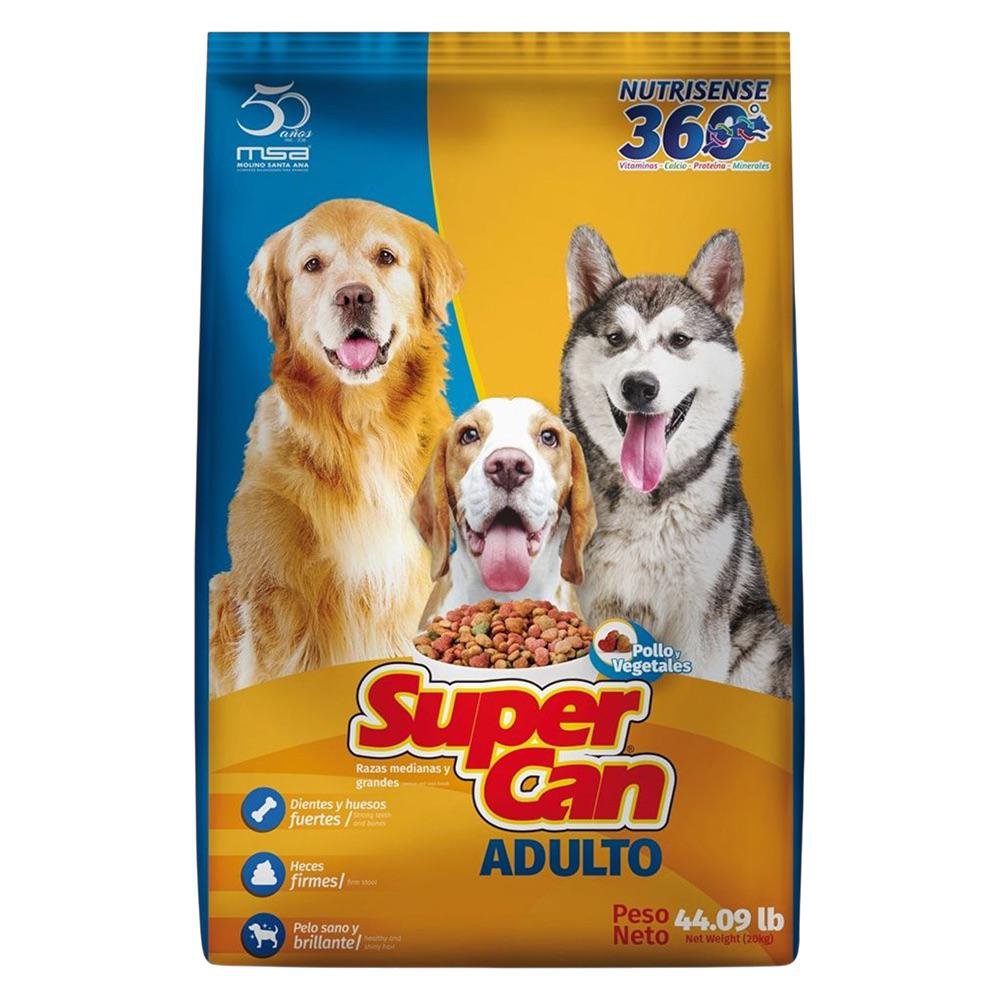 Concentrado para Perro Adulto de Razas Medianas y Grandes Pollo y Vegetales Bolsa de 44 lb