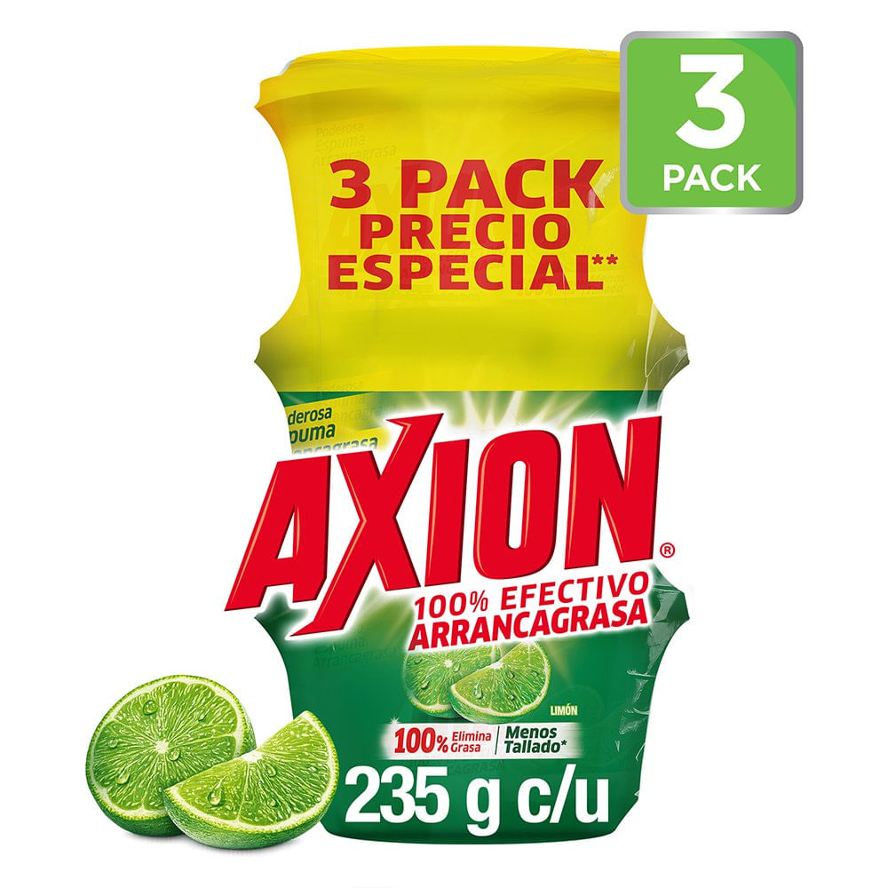 Lavaplatos en Crema Aroma Limón 3 Unidades
