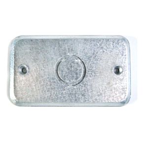 Tapa Rectángular De Metal - Insumos