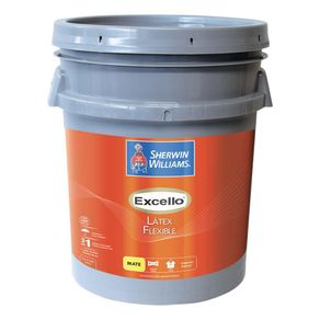Excello Látex Flexible Mate Base Extra White 5 Gal - Sherwin Williams