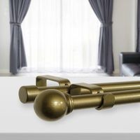 Set De Galería Doble Para Cortina 120-210 Cm - Viva
