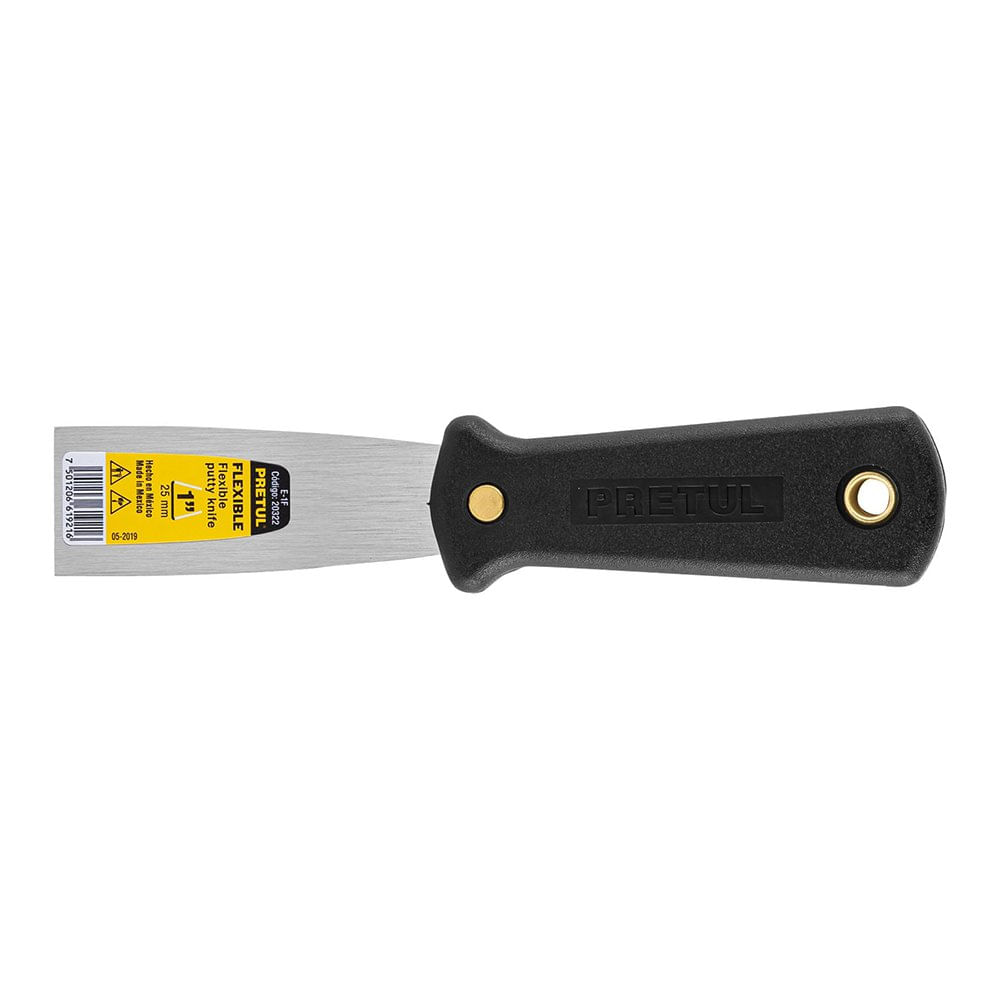 Espátula Flexible con Mango de Plástico de 1 Plg