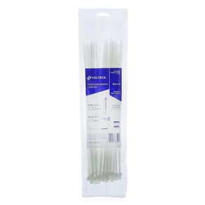 Cincho Estándar De 12 Plg Y 50 Lb Blanco 50 Pzas - Volteck