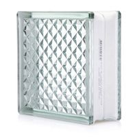 Block De Vidrio Lattice 19X19X8 Cm - Jinchua