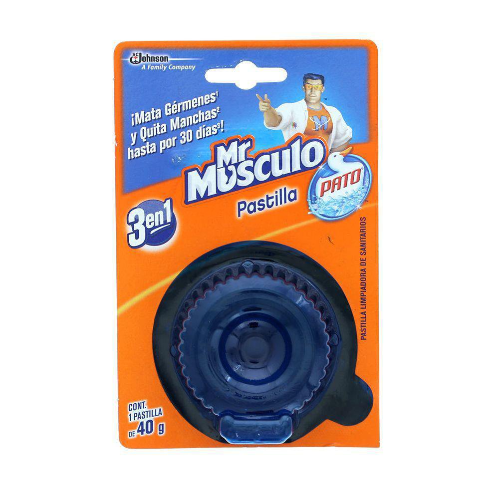 Limpiador en Pastilla para Tanque de Baño 40 Gr