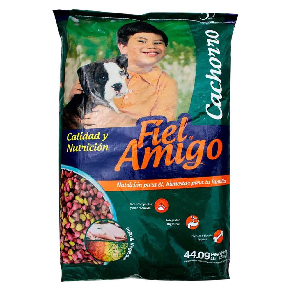 Concentrado para Cachorro Todas las Razas Sabor Pollo y Vegetales Bolsa de 44 Libras