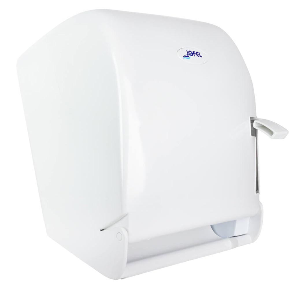 Dispensador de Toalla de Papel Manual Blanco Dispensador de Toallas en Rollo
