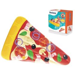 Inflable para Piscina en Forma de Rebanada de Pizza con Diseño Realista