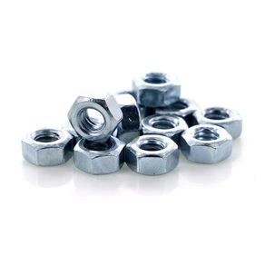 Tuercas Hex Galv 1/4 12 Uni