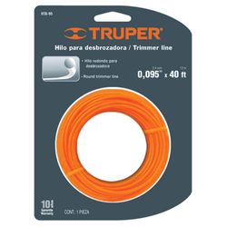 Hilo Desbrozadora 0.095 Plg X 40 - Truper