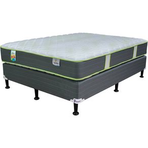 Set De Cama Colchón + Base Zen Ortopédica - Facenco Varios Tamaños