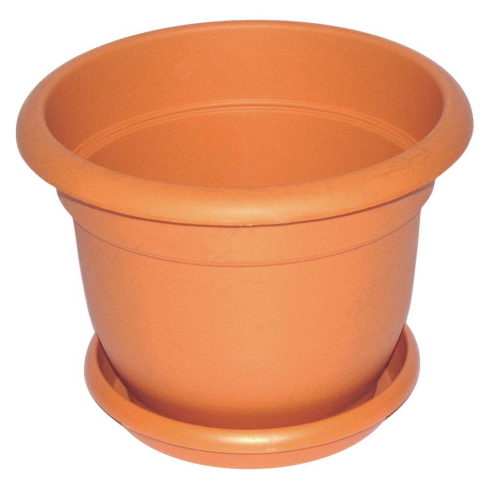Maceta Plástica Color Terracota - Varios Tamaños