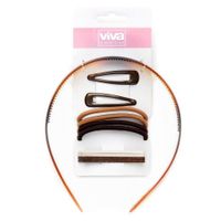 Set 10 Pzs Accesorios Para El Cabello - Viva