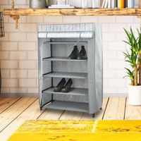 Zapatera 5 Divisiones 61 X 30 X 90 Cm Gris - Viva