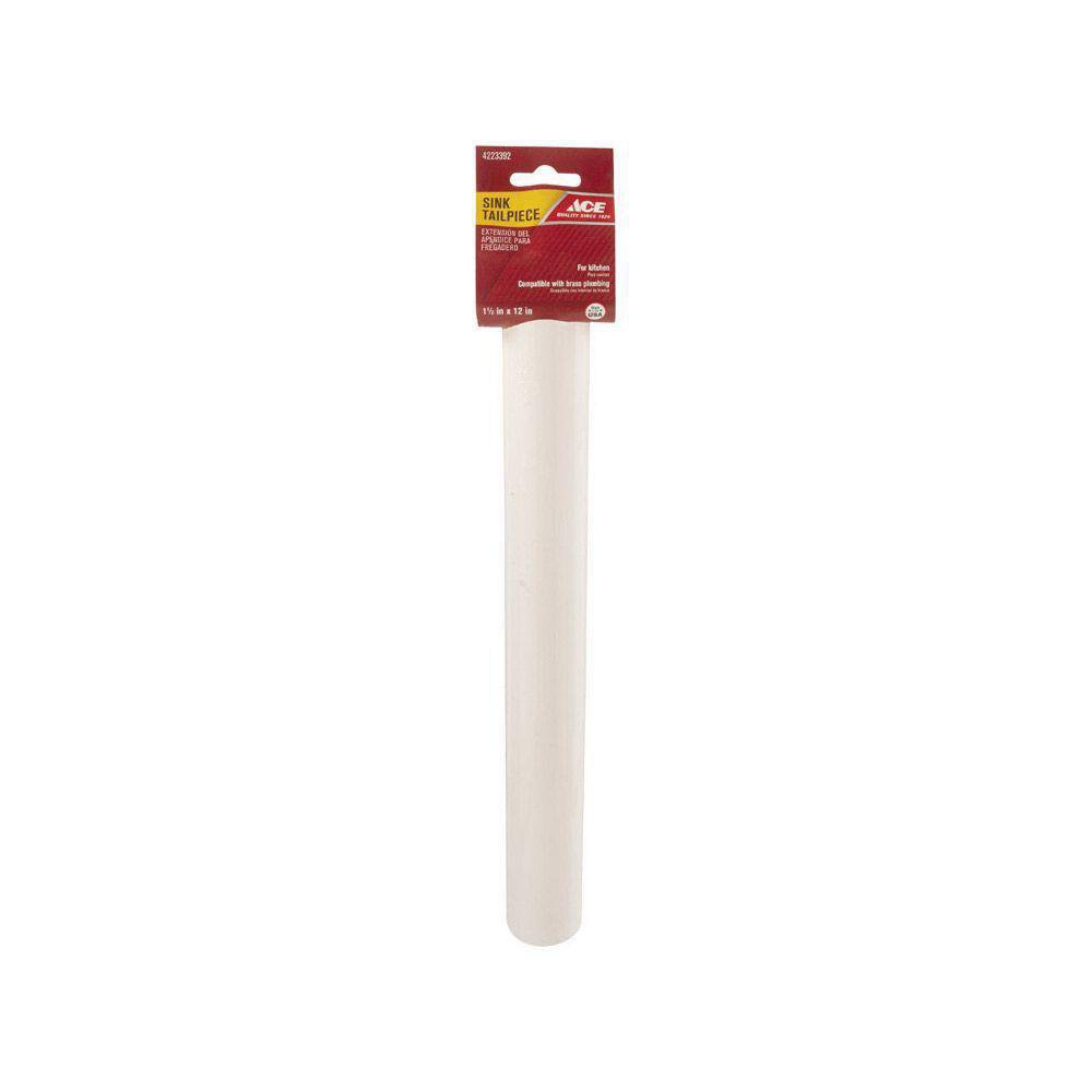 Cola para Sifón de Lavatrastos Plástico 1 1/2 x 12 Plg Cola Para Sifón De Lavatrastos De P…