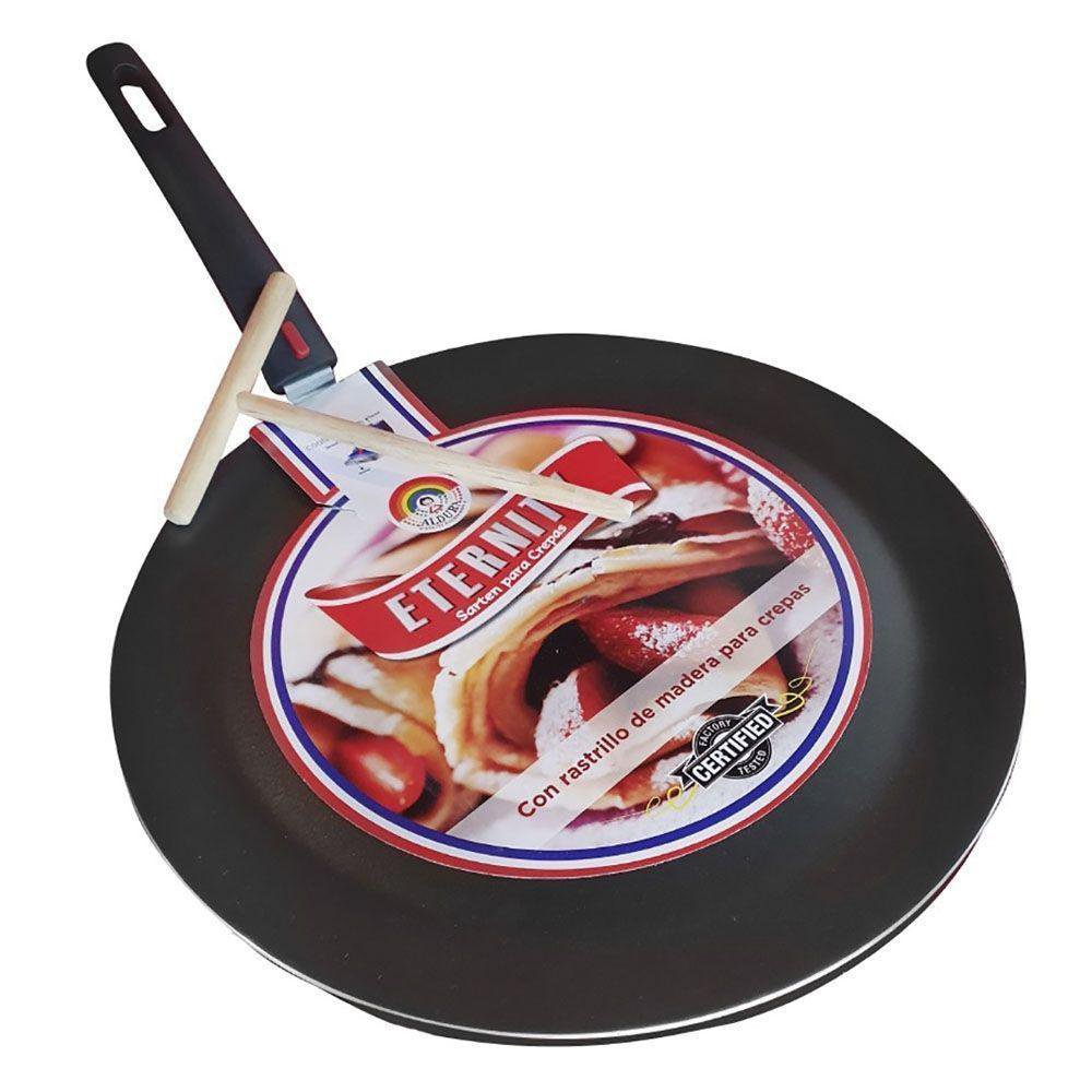 Sartén Antiadherente 34 cm para Crepas